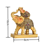 Maxbell Maxbell Elephant Statue Creative Elephant Figurines for Housewarming Party Bookshelf
