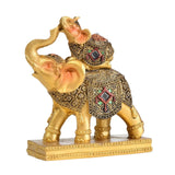 Maxbell Maxbell Elephant Statue Creative Elephant Figurines for Housewarming Party Bookshelf