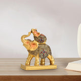 Maxbell Maxbell Elephant Statue Creative Elephant Figurines for Housewarming Party Bookshelf