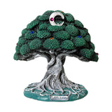 Maxbell Maxbell Tree of Life Statue Craft Decorative Statue for Cabinet Office Cabinet Shelf Green