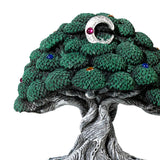 Maxbell Maxbell Tree of Life Statue Craft Decorative Statue for Cabinet Office Cabinet Shelf Green