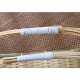 Maxbell Maxbell Serving Basket Bread Basket Handwoven Fruit Basket for Dessert Bakery Drinks