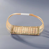 Maxbell Maxbell Serving Basket Bread Basket Handwoven Fruit Basket for Dessert Bakery Drinks