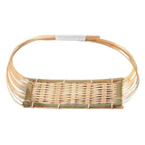 Maxbell Maxbell Serving Basket Bread Basket Handwoven Fruit Basket for Dessert Bakery Drinks