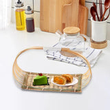 Maxbell Maxbell Serving Basket Bread Basket Handwoven Fruit Basket for Dessert Bakery Drinks