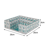 Maxbell Maxbell Perfume Tray Tabletop Ornament Mirror Tray for Lamps Small Ornaments Letters Silver