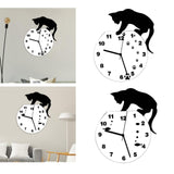 Maxbell Maxbell Wall Clock Stylish Cartoon Acrylic Kids Wall Clock for Bedroom Bathroom Home footprint