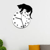 Maxbell Maxbell Wall Clock Stylish Cartoon Acrylic Kids Wall Clock for Bedroom Bathroom Home footprint