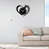 Maxbell Maxbell Heart Butterfly Clock Creative Acrylic Wall Clock for Living Room Study Home