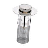 Maxbell Sink Drain Strainer Lavatory RV Sink Slop Bathroom Sink Stopper Hair Catcher 6x8x3cm