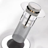 Maxbell Sink Drain Strainer Lavatory RV Sink Slop Bathroom Sink Stopper Hair Catcher 6x8x3cm