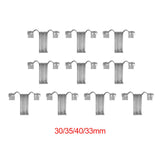 Maxbell Maxbell 10Pcs Solar Panel Drainage Clips Sturdy Photovoltaic Panel Water Guide Clamp 30mm