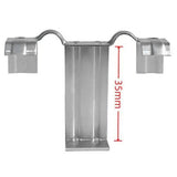 10Pcs Solar Panel Drainage Clips Sturdy Photovoltaic Panel Water Guide Clamp 35mm