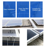 10Pcs Solar Panel Drainage Clips Sturdy Photovoltaic Panel Water Guide Clamp 35mm