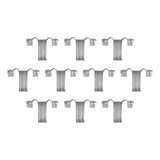 Maxbell Maxbell 10Pcs Solar Panel Drainage Clips Sturdy Photovoltaic Panel Water Guide Clamp 40mm