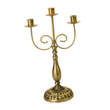 Maxbell Maxbell Iron Candle Holder Candelabra Party Valentine's Day Mantel Metal Candlestick 3 Arm