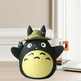 Maxbell Maxbell Totoro Statue Piggy Bank Money Bank Saving Pot Art Crafts Tabletop Ornament