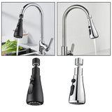 Maxbell 360° Rotating Faucet Extender Practical for Washing Vegetables Restroom Sink Black