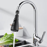 Maxbell 360° Rotating Faucet Extender Practical for Washing Vegetables Restroom Sink Black