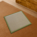 Maxbell Maxbell Floor Mat Square Premium Easy to Use Woven Carpet for Office Bedroom Kitchen Green