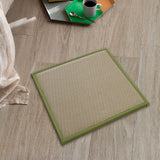 Maxbell Maxbell Floor Mat Square Premium Easy to Use Woven Carpet for Office Bedroom Kitchen Green