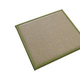 Maxbell Maxbell Floor Mat Square Premium Easy to Use Woven Carpet for Office Bedroom Kitchen Green