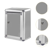 Maxbell Suggestion Box with Lock Voting Ballot Box for Office School Customer Center