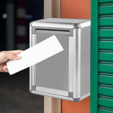 Maxbell Suggestion Box with Lock Voting Ballot Box for Office School Customer Center