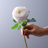 Maxbell Maxbell Artificial Rose Flower for Her Girlfriend Women Wife Mom Birthday Mother Day White