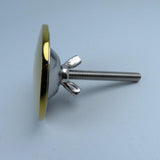 Maxbell Maxbell Kitchen Sink Hole Cover Anti Leaking for Sink Faucet Hole Leakage Stop Gold