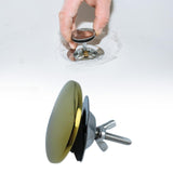 Maxbell Maxbell Kitchen Sink Hole Cover Anti Leaking for Sink Faucet Hole Leakage Stop Gold