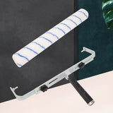 Maxbell Double Arm Roller Frame Aluminum for Attached to Threaded End Extension Pole