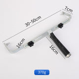 Maxbell Double Arm Roller Frame Aluminum for Attached to Threaded End Extension Pole