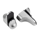 Maxbell Maxbell Glass Shelf Support Clamp for 3-21mm Glass for Bedroom Bedside Table Shelves Brushed