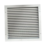 Maxbell HVAC Vent Duct Cover White Linear Bar Grilles for Office Buildings Basements