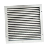 Maxbell HVAC Vent Duct Cover White Linear Bar Grilles for Office Buildings Basements