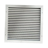 Maxbell HVAC Vent Duct Cover White Linear Bar Grilles for Office Buildings Basements