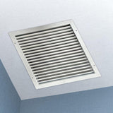 Maxbell HVAC Vent Duct Cover White Linear Bar Grilles for Office Buildings Basements