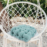 Maxbell Maxbell Chair Cushion Mat Decorative Plush Pillow for Living Room Restaurant Wedding Blue