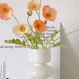 Maxbell Maxbell Glass Flower Vase Flowerpot Decorative Art Vase for Wedding Bookshelf Office