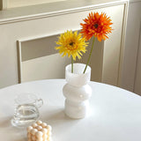 Maxbell Maxbell Glass Flower Vase Flowerpot Decorative Art Vase for Wedding Bookshelf Office