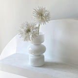 Maxbell Maxbell Glass Flower Vase Flowerpot Decorative Art Vase for Wedding Bookshelf Office