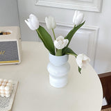 Maxbell Maxbell Glass Flower Vase Flowerpot Decorative Art Vase for Wedding Bookshelf Office