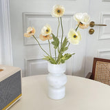 Maxbell Maxbell Glass Flower Vase Flowerpot Decorative Art Vase for Wedding Bookshelf Office