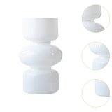 Maxbell Maxbell Glass Flower Vase Flowerpot Decorative Art Vase for Wedding Bookshelf Office