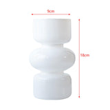 Maxbell Maxbell Glass Flower Vase Flowerpot Decorative Art Vase for Wedding Bookshelf Office