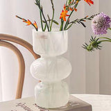 Maxbell Maxbell Glass Flower Vase Flowerpot Decorative Art Vase for Wedding Bookshelf Office