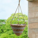 Maxbell Maxbell Hanging Planter Basket Multifunctional Plant Holder for Patio Balcony Indoor Gray