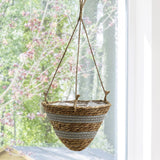 Maxbell Maxbell Hanging Planter Basket Multifunctional Plant Holder for Patio Balcony Indoor Gray