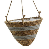 Maxbell Maxbell Hanging Planter Basket Multifunctional Plant Holder for Patio Balcony Indoor Gray